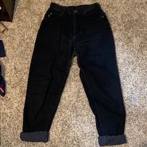 Riders black denim jeans